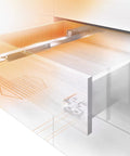 Top Shelf Heavy Duty Drawer Slides Built Tough For Daily Grind Featuring 27 Inch Full Extension Undermount Soft Close Hardware.