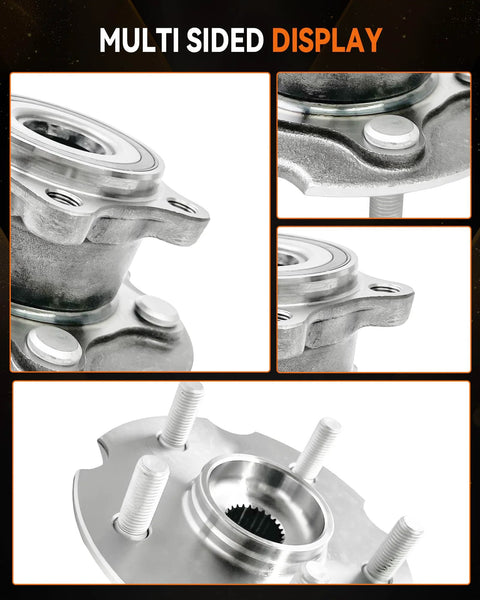 2 Pack Rear Wheel Bearing Hub Assembly 512374 for Toyota RAV4 2006-2018 and Lexus NX300h 2015-2021 multiple view