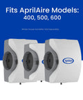 Humidifier Installation Kit for Whole Home Systems With Automatic Control, Compatible With Models 400 500 600, Black