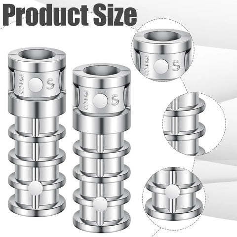 25 Pack Lag Shield Concrete Anchors 3/8 By 1-3/4 Inch Heavy Duty Beefy Zinc Alloy Masonry Anchors, product size details