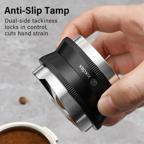 Top Shelf 58mm Espresso Tamper And Coffee Distributor Set For Hella Precise Ground Leveling And Even Packing Straight Upgrade For Home Baristas And Cafe Crews Using Standard Portafilter Machines