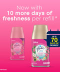 Automatic Air Freshener Refills for Home and Bathroom Tropical Blossoms Scent 6.2 Oz Each 3 Count with 70 days freshness