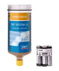 LGHB 2SD250 Bearing Grease Pack 10 Pieces Industrial Lubricant for Bearings, factory new, with SKF System 24 dispenser and batteries.