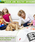 Family enjoying clean air with Premium Filter Replacement Kit Easy Fit For Rotator APEX DuoClean Powered Lift Away Vacuum