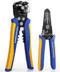 Self Adjusting And Manual Wire Stripper Tool Set For 10 To 24 AWG Heavy Duty Electrical Strippers For Electronics Repair
