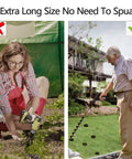 Comparison of gardening with traditional drill and Extended Length Garden Auger Drill Bit For Planting Bulbs And Bedding Plants With Stand Up Digging, 32 Inch By 2 Inch, Solid Barrel, Three Eighths Inch Hex Drive, Earth Auger Bulb Planter Tool For Easy Back Saving