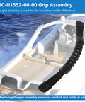 Heavy Duty Kayak Handles 4 Pack for Easy Portage and Boat Carry Marine Grade Nylon Grab Handle on Boat Background