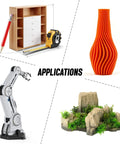 Industrial Grade Cyanoacrylate Adhesive For Woodworking And 3D Printing With Medium Viscosity applications: furniture, vases, robotics, dioramas.
