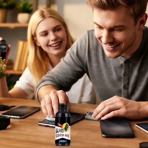 Screen Scratch Repair Liquid Kit For Glasses Tablets And Phones Restores Clear Finish Fast Quick Fix No Fuss For Beginners And Tech Enthusiasts Great For DIY Repair Projects And Everyday Maintenance
