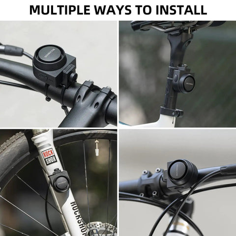 115dB Bike Alarm With Vibration And Motion Sensor Waterproof Motorcycle Alarm System That Deters Thieves And Keeps Your Ride Safe With Real Time Alerts Easy Install For Bicycles Scooters And Motorcycles