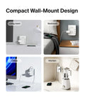 6 Outlet Wall Surge Protector With 2 USB A Ports, Wall Mountable Power Hub For Home Office Travel in various rooms.