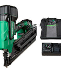 36V Cordless Metal Connector Nailer With MultiVolt 2.5Ah Battery, Cranks 1-1/2 To 2-1/2 Inch Nails, 900 Nails Per Charge, Pro Tools Innovation Award Winner, NR3665DA with accessories