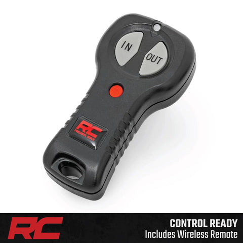 Rough Country 4500 Lb ProSeries Winch for UTV and ATV with 12V waterproof wireless remote control for off-road recovery.
