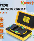 OTDR Extension Cable 500m Kit With SC APC And LC APC Connectors Single Mode 9 125um G652D Fiber 1310nm 1550nm Patch Jump Cable in yellow case