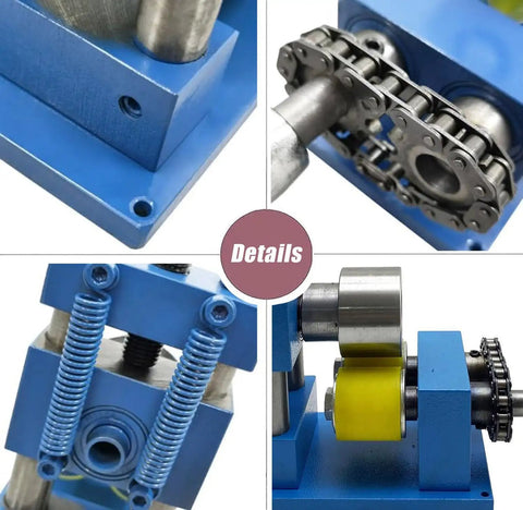 Top Shelf Manual Rolling Mill Machine And Bracelet Bending Tool For Jewelry Making Rock Solid Press Brake Forming Kit No Sweat Operation With Comfort Grip Handle Straight Up Built To Last