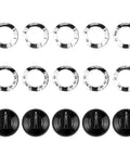 Universal Electric Range Knob Kit Replacement For Ovens And Stoves KN002 RKE Fits Whirlpool Gas Stoves And Electric Ranges