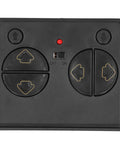 RC Submarine Remote Control Toy for Kids 2.4G Six Channel Model black control panel with directional buttons.