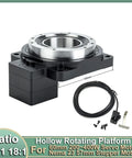 CNC Hollow Rotary Actuator With Hollow Rotating Platform Turntable For 400W Servo NEMA 23 And NEMA 34 Stepper Motors