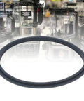 Seal Gasket Replacement Silicone O Ring for Kitchen Appliances, shown in black, durable food-grade material for processors.