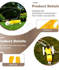 Traveling Sprinkler Motor Assembly For Lawn And Garden Watering Systems, Easy Install And Adjustable Head, Built To Last