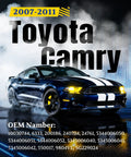 Toyota Camry Hood Struts Shocks Set Of 2 Front Bonnet Lift Supports For 2007 To 2011 Camry Base CE Hybrid LE SE XLE