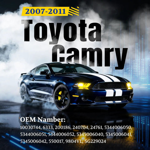 Toyota Camry Hood Struts Shocks Set Of 2 Front Bonnet Lift Supports For 2007 To 2011 Camry Base CE Hybrid LE SE XLE