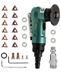 Aepiraza 2 In 1 Pneumatic Air Chamfer Tool Deburring Machine with blades, accessories, and adjustable components for precision work.