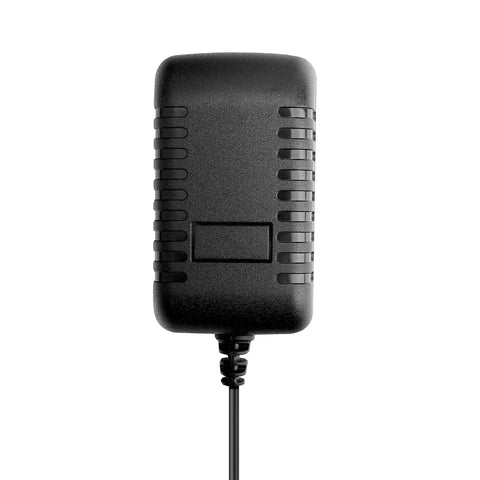 Heavy Duty 10Ft AC Power Cord Cable, Badass Reliable For Porter Cable Reciprocating Saws, UL Tested 16AWG black connector viewed from front.