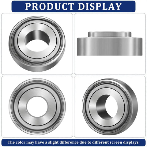 Hella Durable Agricultural Insert Ball Bearing 205Rva with three quarter inch round bore grease prefilled, showcasing multiple angles.