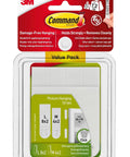 Product packaging of Damage Free Picture Hanging Strips For Walls No Tools Needed Medium And Large White Mounts For Quick Decor Fixes In Living Rooms And Dorm Rooms 4 Medium Pairs And 8 Large Pairs