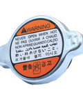 Radiator Cap 4FL-12462-00-00 For Yamaha YZ450F YZ250 YZ426 YZ125 YZ85 Grizzly 660 metal construction with warning label