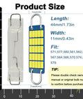 Dimensions of 561 LED Festoon Bulbs 44mm Pack Of 4 Super Bright White Interior Map Dome Courtesy Lights For Cars 12V Plug And Play Replacement