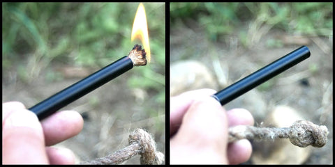 Fire Starter Kit With Ferro Rod And Magnesium Flint And Steel Survival Tool For Camping Bushcraft Emergency Preparedness Fatwood Fire Starter