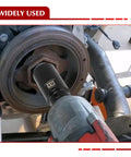Half Inch Drive 19mm Harmonic Balancer Socket Chrome Moly Heavy Duty Crank Bolt Removal Tool for Stubborn Bolts in Use