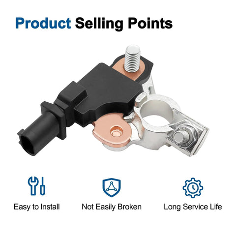 Premium Heavy Duty Battery Current Sensor Replaces 4692269AI AG AH For Chrysler Jeep Dodge showing silver and black components.