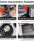 Heavy Duty Portable Edge Bander With Quick As Lightning Speed Control shows setup features like speed control and adhesive application.