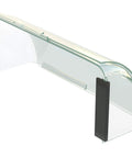 Adjustable Magnetic Heat And Air Deflector For Vents And Registers, Extends 10 To 16 Inches, clear plastic with magnets