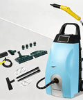Heavy Duty Steam Rig Knocks Grease And Stuck On Dirt Right Off 2500W High Temp High Pressure Steam Washer and accessories kit.
