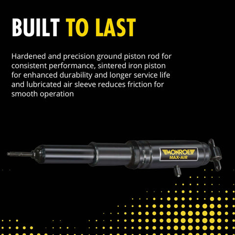 Max Air Adjustable Shock Absorber Pair For Chevy Silverado 1500 And GMC Sierra 1500 Trucks, durable design, built to last