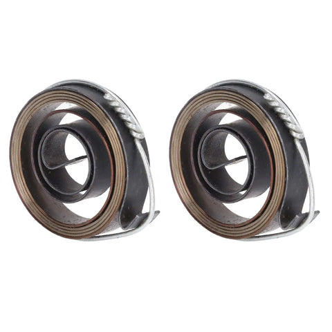 Must Have Drill Press Return Spring Set For Quill Feed Steel Coil Springs 2 Pack For Horizontal And Vertical Bench Drills