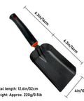 Heavy Duty Garden Trowel With Ergonomic Handle, Thickened Manganese Steel Hand Shovel For Digging And Planting, Anti Slip Rubber Grip