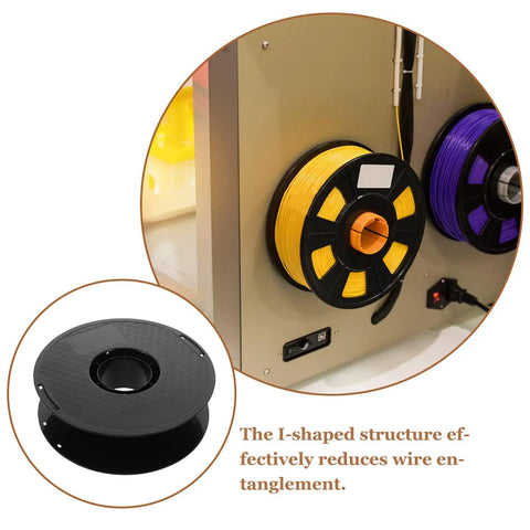 Rock Solid Universal 3D Printer Filament Spool Holder With Heavy Duty Desktop Storage Rack Keeping Print Runs Tangle Free And Making Workspace Organization Smooth Sailing For Hobbyists