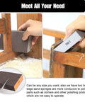 Must Have Pro Grade Diamond Hand Polishing Pads Set For Wet And Dry Use 50 100 200 400 Grits Foam Backing In Action