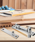 Built Tough Hidden Pivot Hinge For Wood Doors Stainless Steel With Concealed Design And Invisible Pivot Ultra Durable Door Hardware For A Clean Seamless Look And Smooth Operation Rust Resistant, stainless steel hinge parts on wood boards