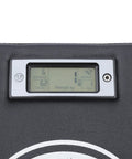 Rock Solid Wall Mounted Boxing Punch Force Tester Durable Multi Layer Striking Pad for Home Gym showing digital display with strength metrics.