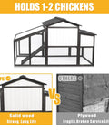 Durable Wooden Chicken Coop For Backyard 2 To 3 Hens Hen House comparison of solid wood vs plywood construction.
