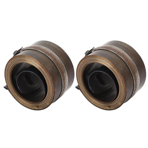 Bench Drill Press Quill Return Spring For Horizontal And Vertical Benchtop Drills Lightweight Plated Steel Two Piece Set