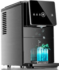 Chewable Nugget Ice Maker For Home And Office, 33 Lbs Per Day, 24 Hr Ice Output, One Touch Dispensing, Self Cleaning, 1.8 L Water Tank