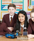Students in classroom with Hands On Solar Garden Light Science Kit For Kids Learn Solar Power And Basic Electronics With Easy Setup