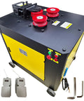 Industrial Rebar Circle Bending Machine Automatic Steel Bar Coiler 4KW Electric Bender with foot pedals and tools